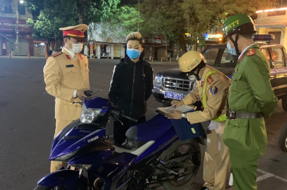 Tập trung xử lý vi phạm trật tự an toàn giao thông về đêm